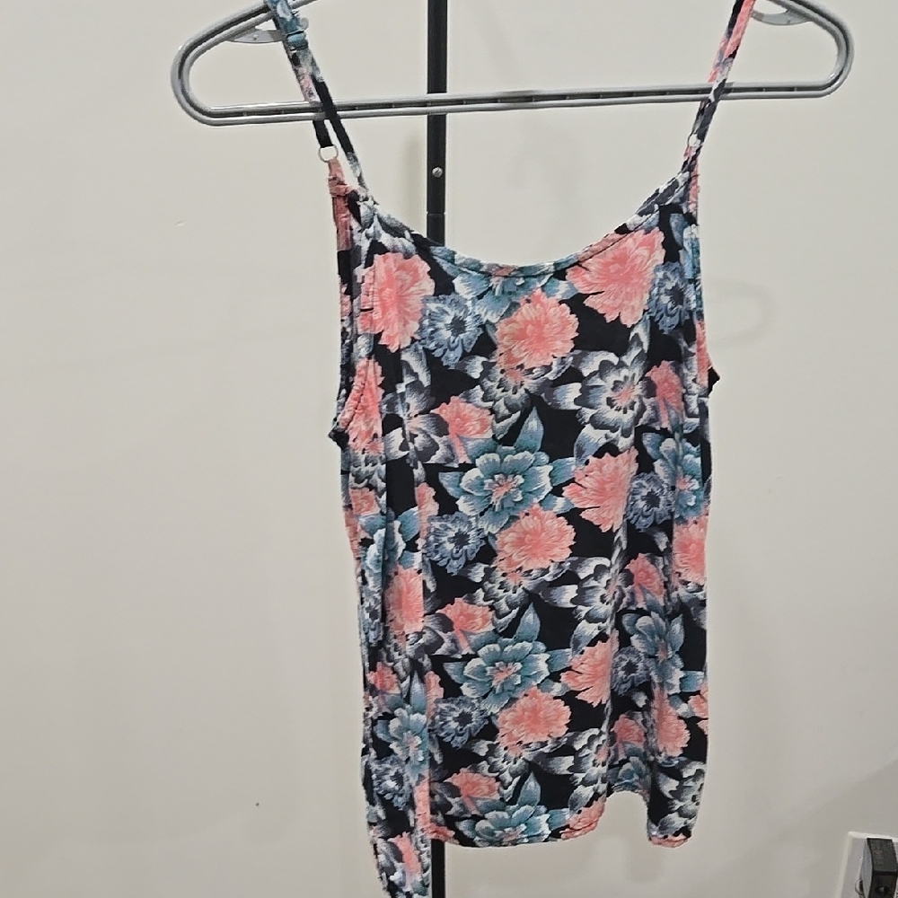 Floral Spaghetti Strap Top